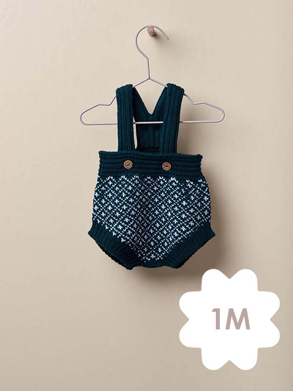 Wedoble Calçao Alças Verde escuro 1M