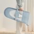 BabyBjorn Espreguiçadeira Balance Soft Mesh - Azul Cielo/Branco