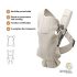 BabyBjorn Mochila Porta Bebé Mini 3D Jersey - Beige Claro