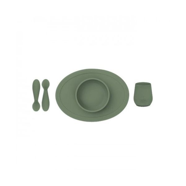 ezpz Primeiro Conjunto de Alimentação – Verde Oliva