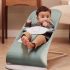 BabyBjorn Espreguiçadeira Balance Soft Woven/Jersey - Salvia Claro/Gris