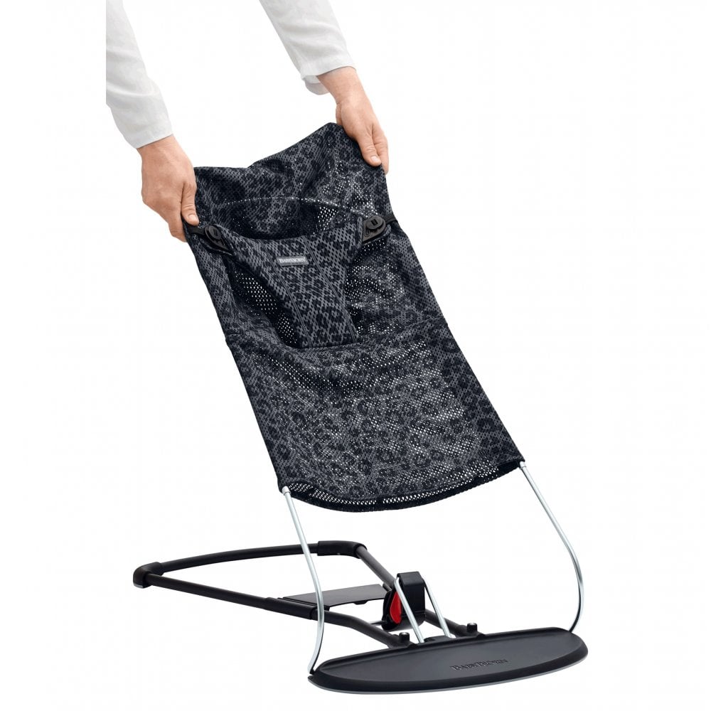 Babybjorn Forra para Espreguiçadeira Bliss Mesh – Antracita/Leopard
