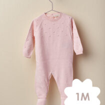 Wedoble Babygrow Tricotado Rosa - 1M