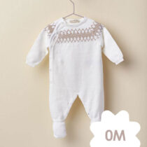 Wedoble-Babygrow-Tricotado-Pérola-–-0M