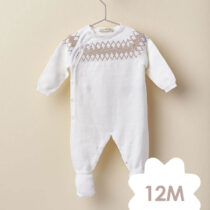 Wedoble-Babygrow-Tricotado-Pérola-–-12M