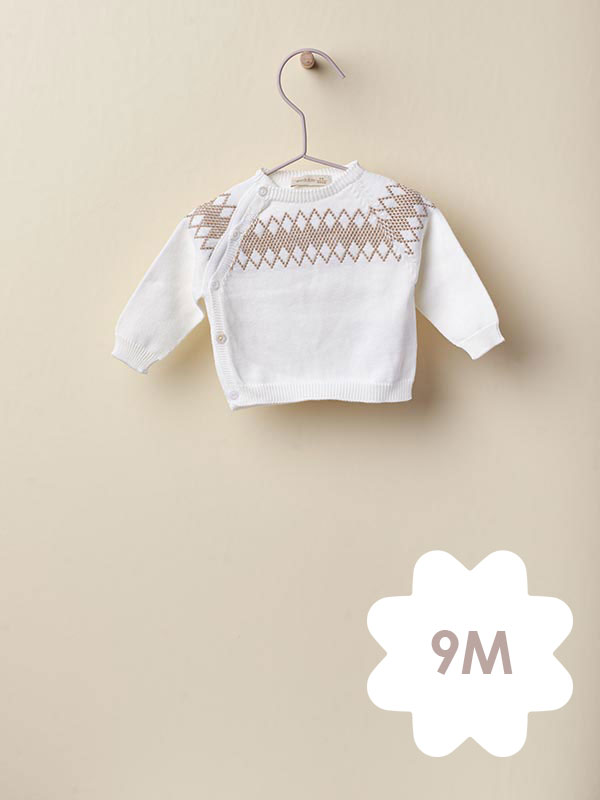 Wedoble Camisola Tricotada Pérola – 9M