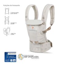 Ergobaby Mochila Portabebé Adapt SoftFlex Mesh - Natural Beige