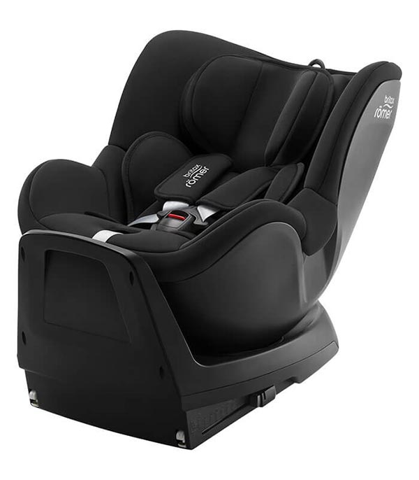 Cadeira Auto Dualfix PLUS da Britax Romer – Space Black dos 0 meses aos 4 anos