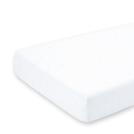Bemini Lençol de Cama 75x95cm – Small dot print white