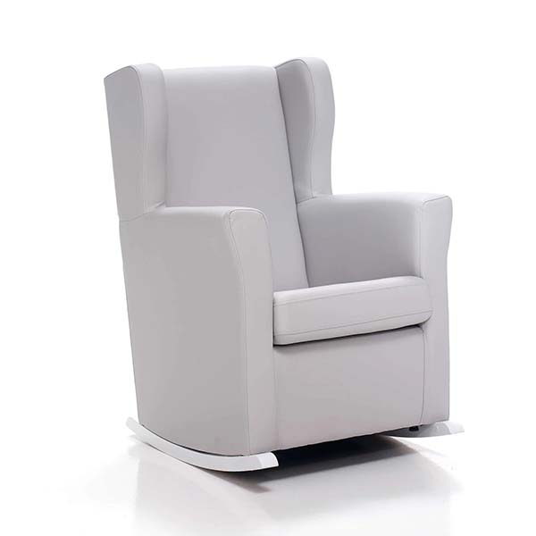 Alondra Poltrona de Amamentação Sogno em Polipele – Cinza