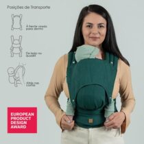 Isara Quick Half Buckle Mochila Portabebé - Evergreen Linen