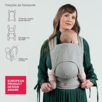 Isara Quick Half Buckle Mochila Portabebé - Misty Linen