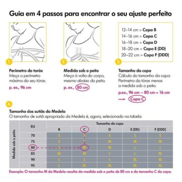 Medela Top de Extração Hands-Free Branco - S
