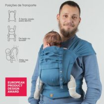 Isara Mochila Portabebé QuickTie - Bluestone