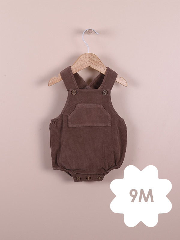 Wedoble fofo peito Castanho – 9M