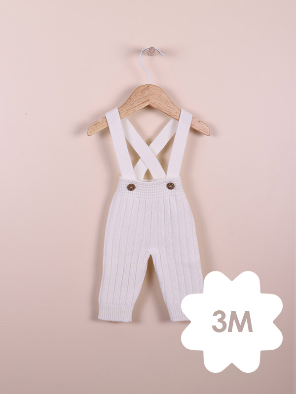 Wedoble calça alças Perola – 3M