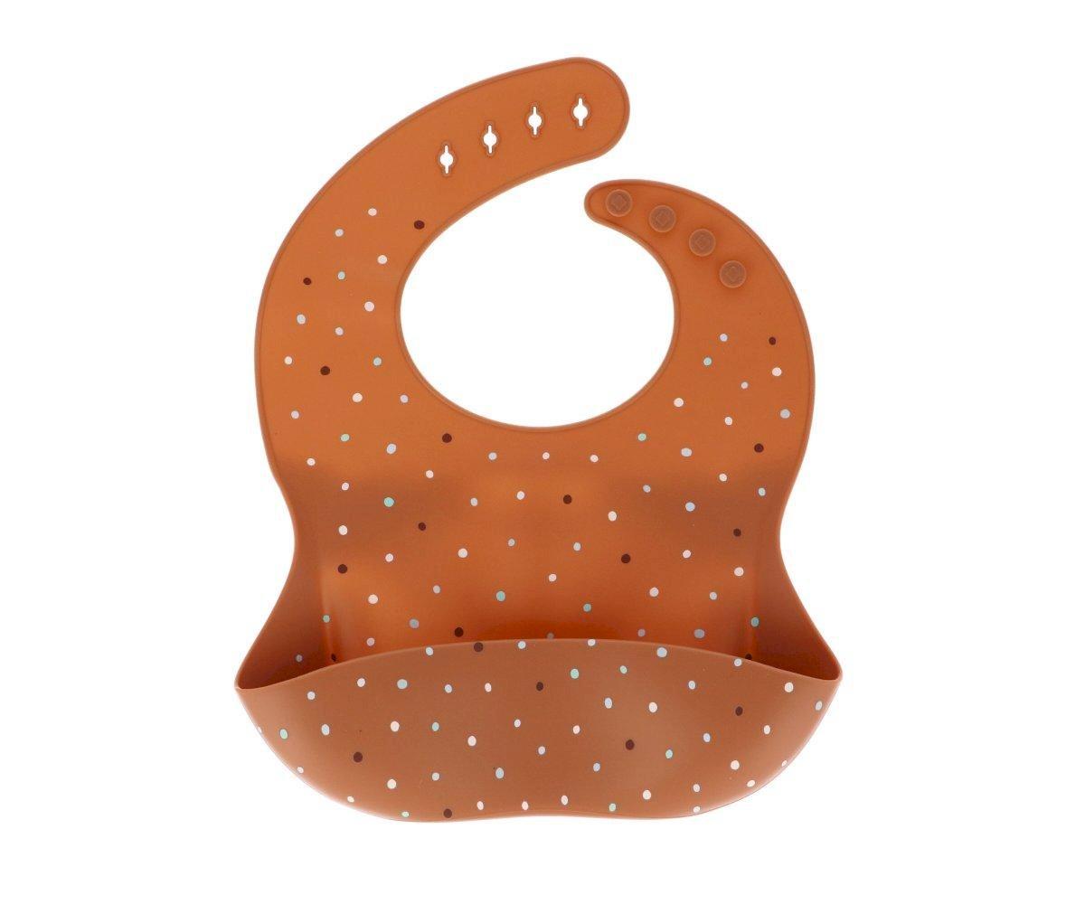 Tutete Babete em Silicone – Dots Brown