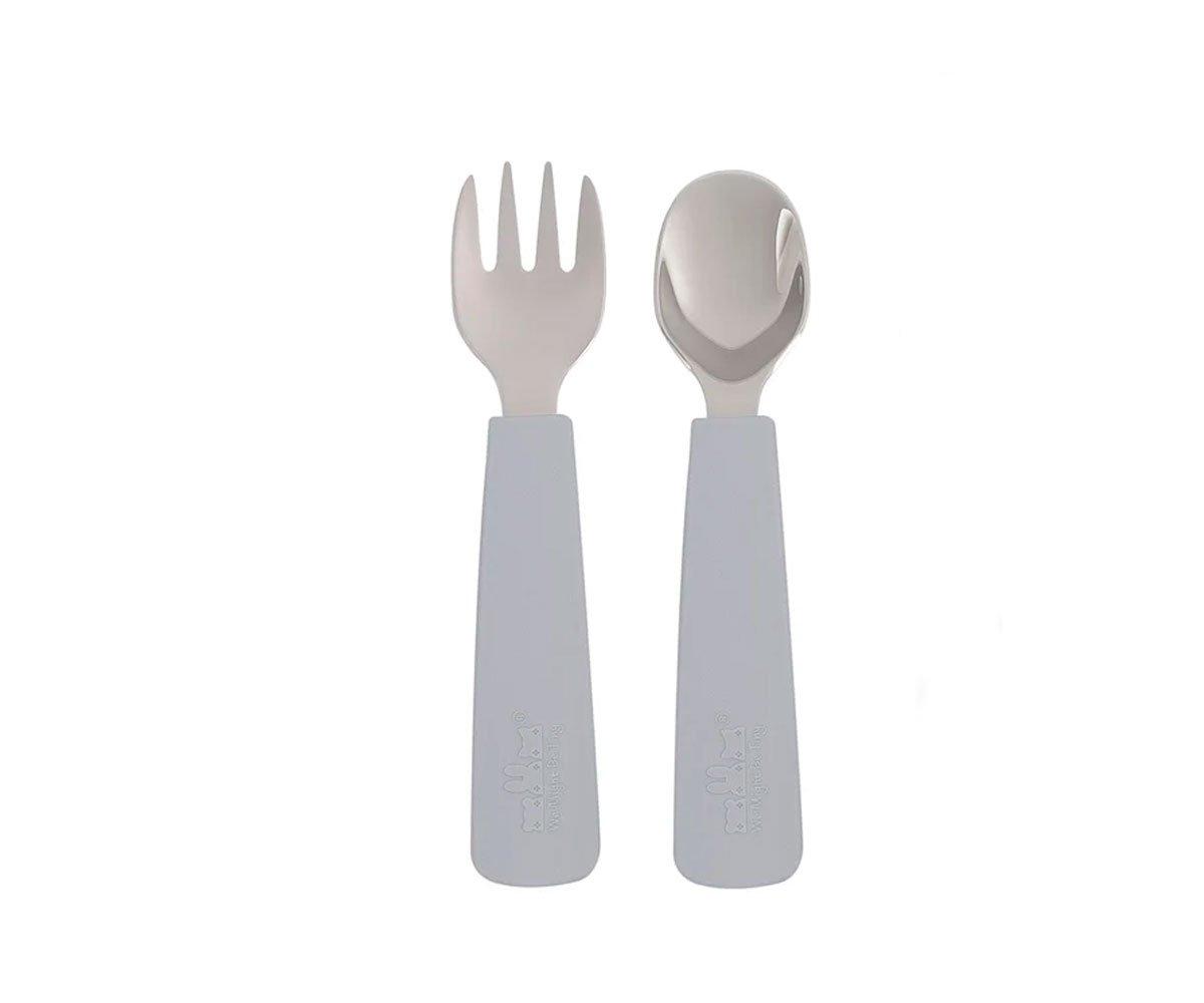 We Might Be Tiny Conjunto 2 talheres Feedie – Gris