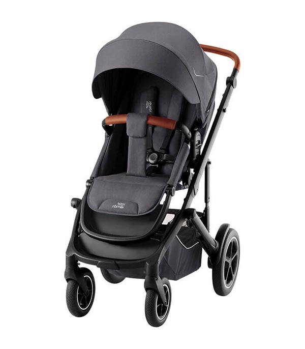 Carrinho de Bebé Smile 5Z da Britax Romer – Midnight Grey dos 0 meses aos 4 anos – CLASSIC