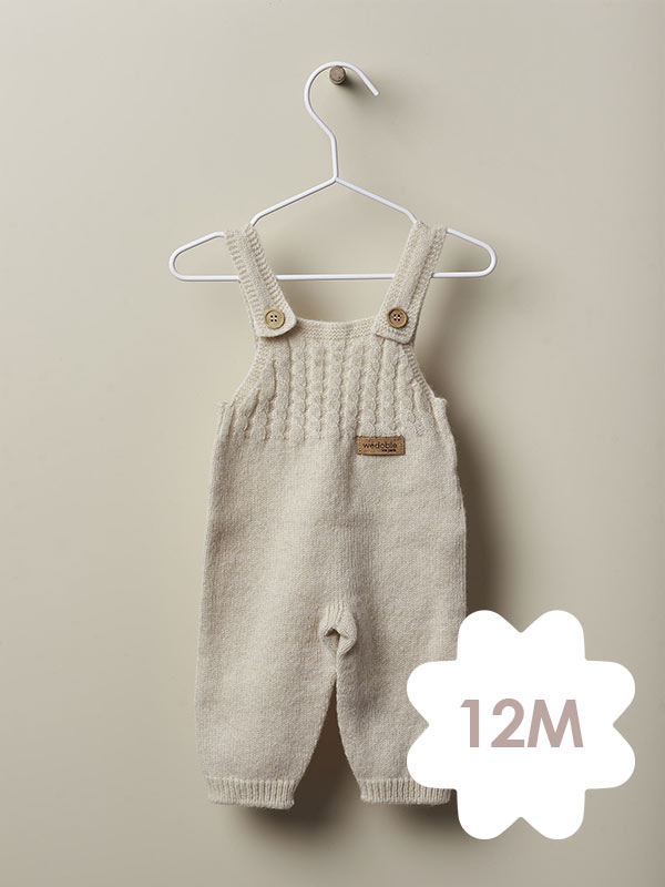 Wedoble jardineira Beje – 12M