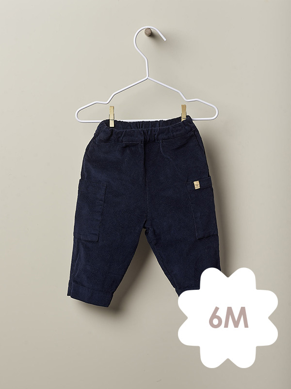 Wedoble calça Marinho – 6M