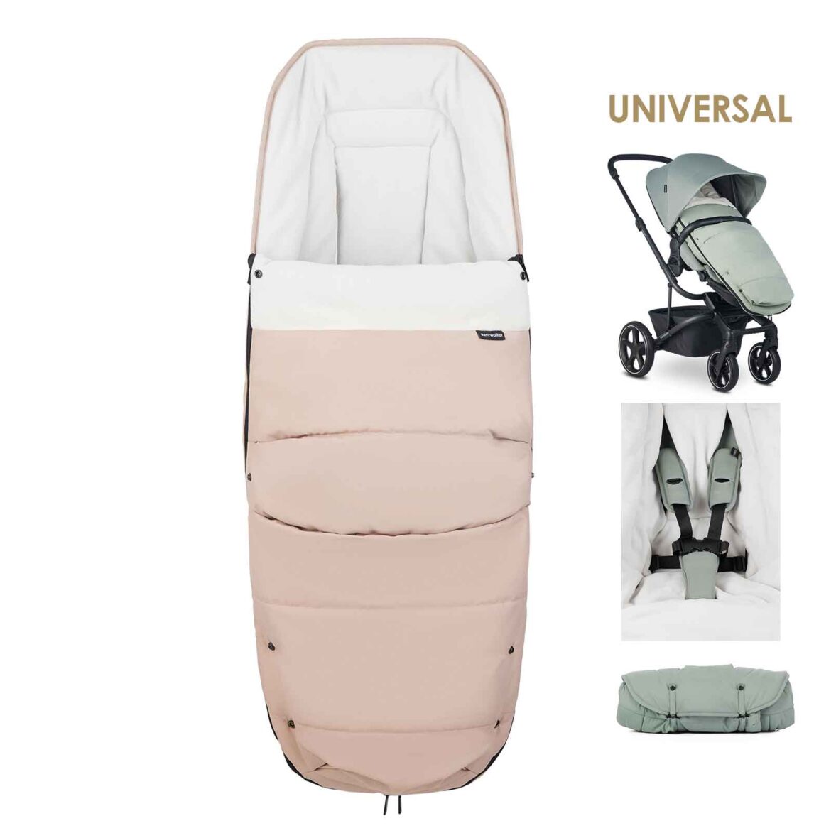 Easywalker Footmuff Universal – Hazel Brown