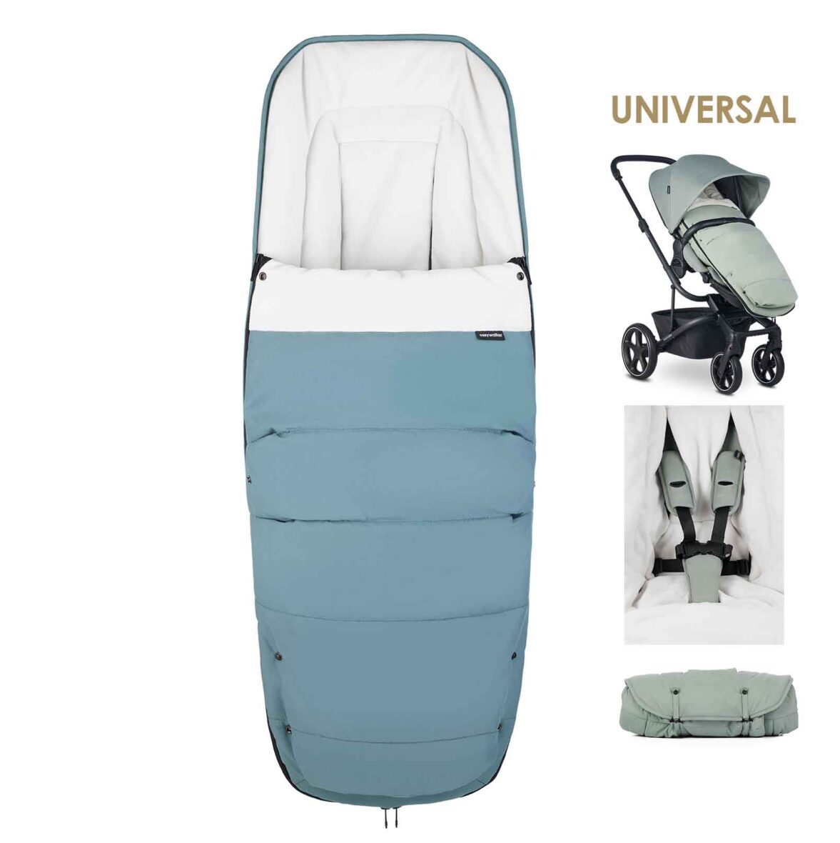 Easywalker Footmuff Universal – Sea Green