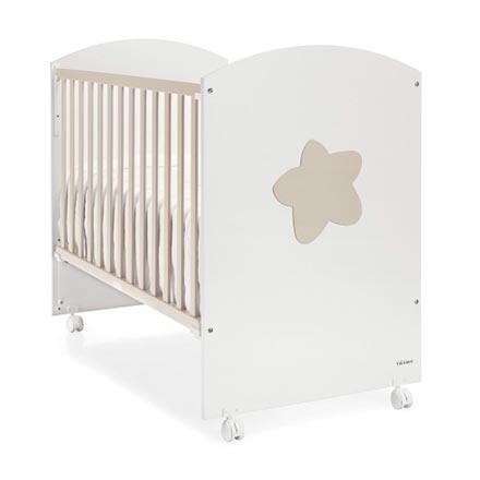 Trama Cama Cosleep Big Star – Branco/Terra Claro