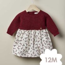 Wedoble vestido m+t flor Unica - 12M