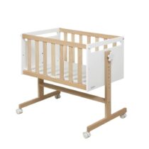 Cama Co-Sleep You & Me Plus da Micuna - Branco/Natural