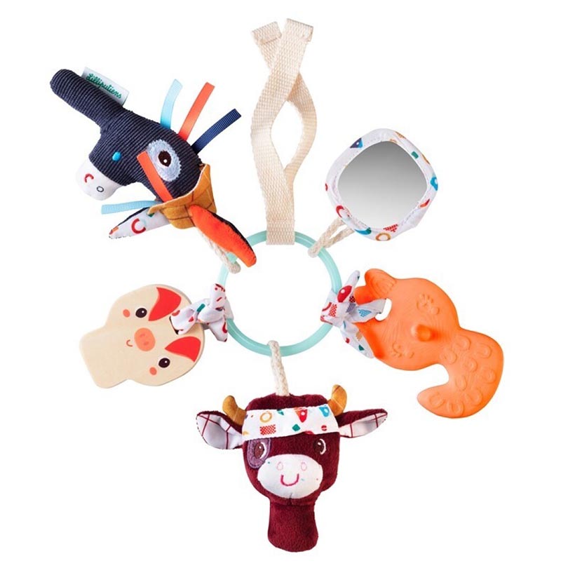 Lilliputiens Chaveiro Sensorial – Quinta