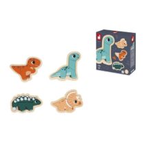 Janod 4 Puzzles Evolutivos Dino