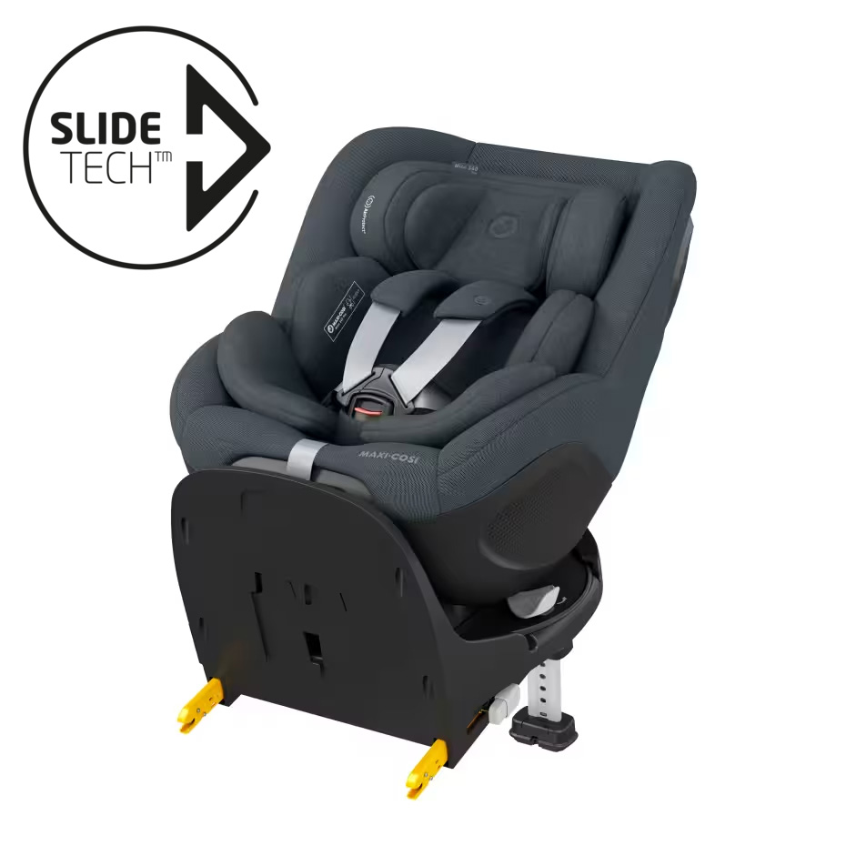Cadeira Auto Mica 360 Pro da Maxi-Cosi – Auto Giratória 360 – Authentic Graphite