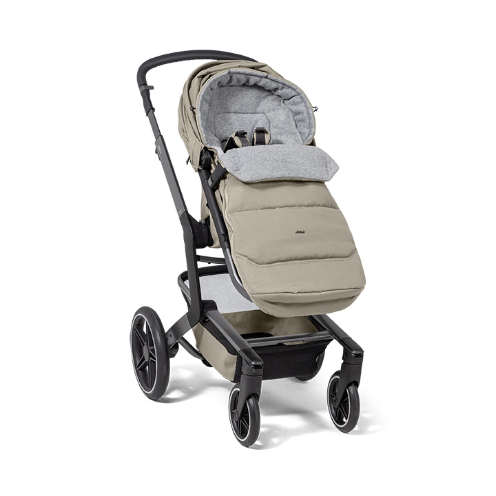 Joolz-Footmuff-in-stroller-Sage-green