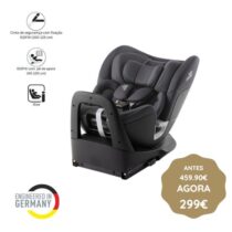 Cadeira Auto Swivel da Britax Romer - Midnight Grey dos 0 meses aos 7 anos