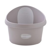 Shnuggle Banheira XL - Taupe c/ encosto Branco