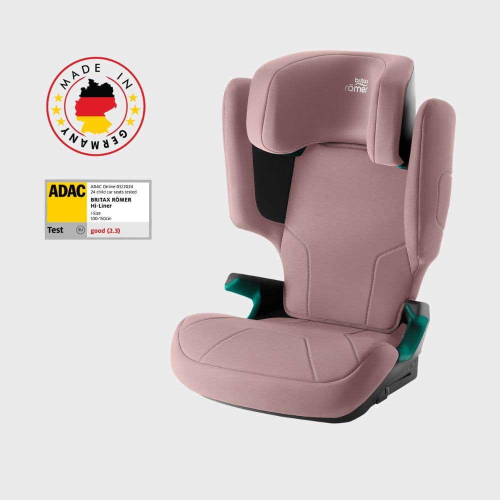 Cadeira Auto Hi-Liner Britax Römer – Dos 3.5 aos 12 anos – Dusty Rose