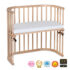 Babybay Cama Co-Sleep Original - lacado natural