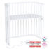 Babybay Cama Co-Sleep Boxspring - lacado branco