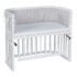 Babybay Cama Co-Sleep Maxi Comfort Plus - lacado branco