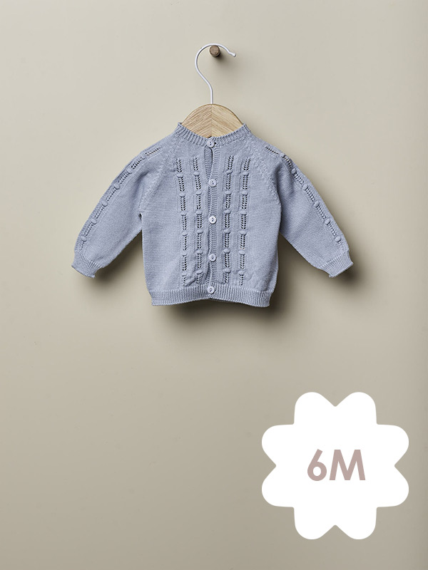 Wedoble Casaco Azul bebe – 6M