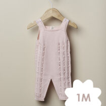 Wedoble Jardineiras Rosa bebe - 1M