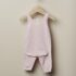 Wedoble Jardineiras Rosa bebe - 1M