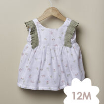 Wedoble Vestido folho malha Unica - 12M