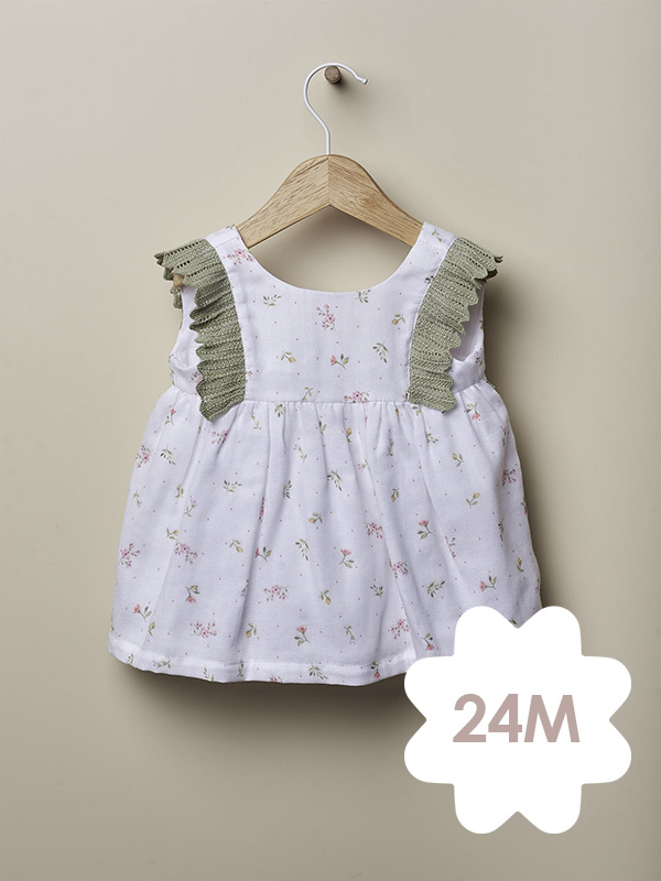 Wedoble Vestido folho malha Unica – 24M