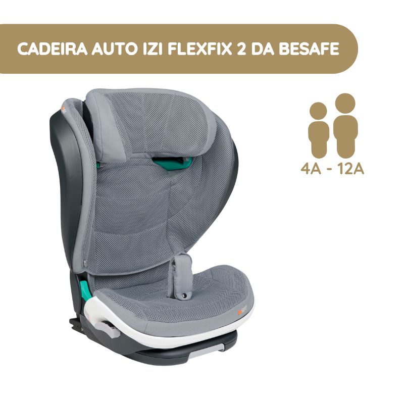 Besafe Cadeira Auto Flex FIX 2 i-Size – Peak Mesh