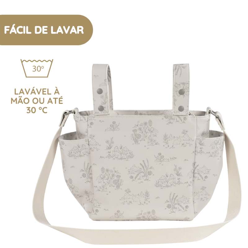 Pasito a Pasito Mala Tiracolo Toile de Jouy