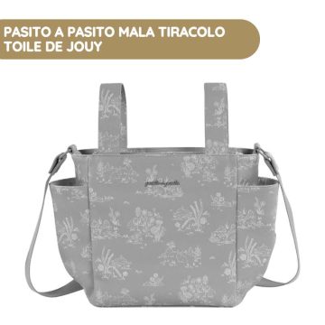 Pasito a Pasito Mala Tiracolo Toile de Jouy - Forest