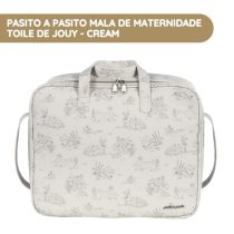 Pasito a Pasito Mala de Maternidade Toile de Jouy - Cream