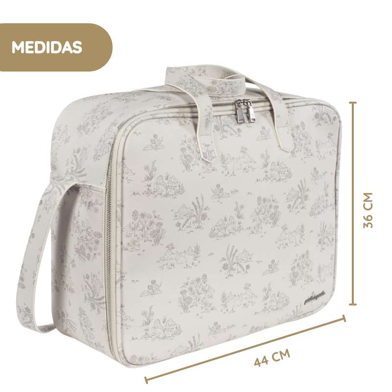 Pasito a Pasito Mala de Maternidade Toile de Jouy